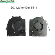 FZNotebook Cooler Radiator Cooling Fan For Dell G15 5511 5515 5510 2021 RTX3060 RTX3050 Gaming Lapto