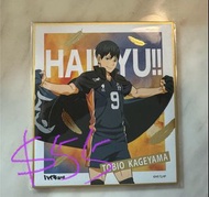 日版！排球少年 影山 飛雄 色紙 烏野 音駒 黑尾 鐵朗 影山 飛雄