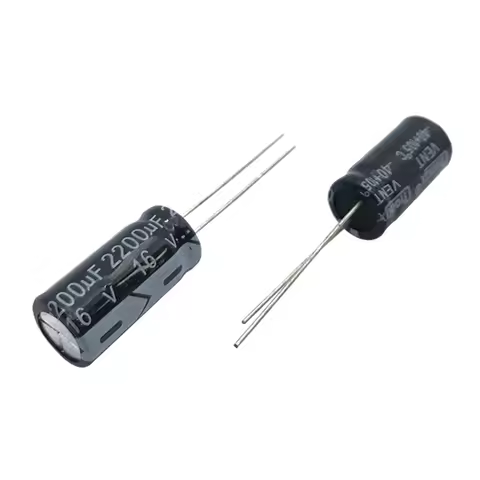 16V2200UF 10x20mm Aluminum Electrolytic Capacitors 2200uf16v 16v 2200uf 2200mf 2200MFD 16v2200mf 220