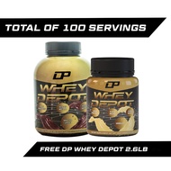 Whey Protein DP Whey Depot 6lb Free Whey Depot 2.6lb
