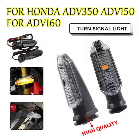 Motocycle Accessories LED Turn Signal Lights Indicator Warning Blinker Lamp For HONDA ADV350 ADV150 