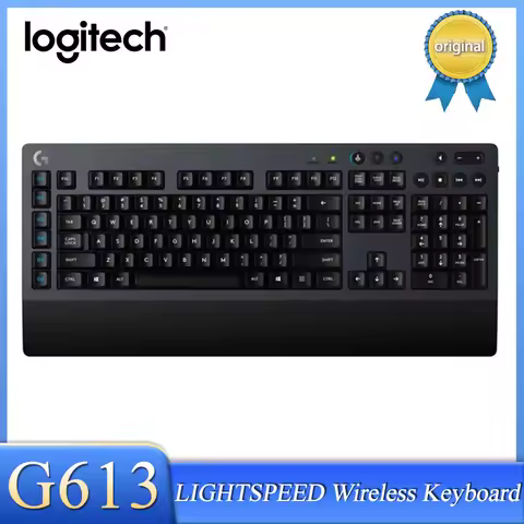 Original Logitech G613 LIGHTSPEED Wireless Gaming Mechanical Keyboard 6 Programmable G Keys 2.4GHz B