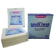 SURE-GUARD GAUZE PAD STERILE 4X4 (1BOX)