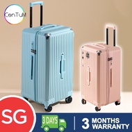 [SG] Influencer Cabin 20 28 Inch Large Capacity Luggage TSA Lock 5 Wheels Blue Pink Free Luggage Str