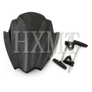 HXMT Motorcycle Street Bicycle Handlebars Windshield Windshield  2001-2015 Yamaha FZ1 FZ1N FZ6 S2 FZ