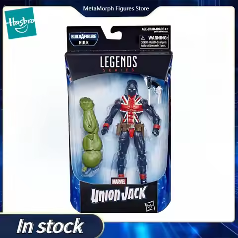 Original Hasbro Marvel Legends Series Union Jack Anime Figures Collection Toys Models
