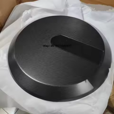 Dry Carbon Fiber Tire Cover for G-Class W464 G63 G500 G65 Wheel Cover OEM Style W464 Spare Tire Cove