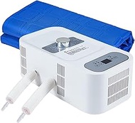 Electric Water-cooled Topper, 130w Bed Cooling System, Cool Down 3-8℃,12 Hour Timer, Hot & Cold Func