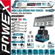 POWEX 21V PW-DL57B1IN 7 inch led headlight, capacity 85W, 57 LED bulbs - 2 light modes, continuous l