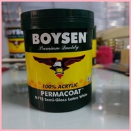 ◿ ❁ B-715 BOYSEN SEMI-GLOSS LATEX PAINT 1 GAL