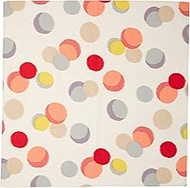 Musumi 20452-203 Furoshiki Furoshiki 27.6 inches (70 cm), Modern Girl, Polka Dot, Beige, Made in Jap