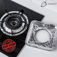 10pcs Alas Dapur Aluminium Kalis Minyak | Pelapik Dapur Boleh Guna Semula Untuk Perlindungan & Tahan