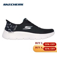 Skechers Women Slip-ins GOwalk Flex EVA Walking Shoes - 124823-BKAQ Air-Cooled Memory Foam