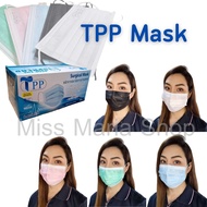New! TPP หน้ากากทางการแพทย์ 3ชั้น หนา30แกรม หน้ากากอนามัย หน้ากากอนามัยทางการแพทย์ อย่างดี มี อย. สินค้าพร้อมส่ง
