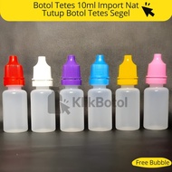 10ml dropper bottle imported nat clear dropper bottle cap seal