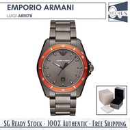 (SG LOCAL) Emporio Armani AR11178 Sigma Quartz Stainless Steel Men Watch