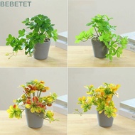 BEBETET Artificial Bonsai Plant, Bonsai with Pot Fake Potted Plant,  Artificial Spider Plant Fake Pl