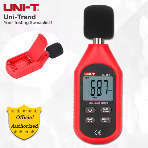UNI-T UT353 UT353BT Mini Sound Lever Meter/Range 30～130dB/Overload Indication