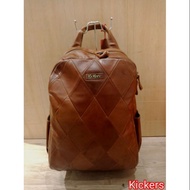 Kickers Leather Backpack