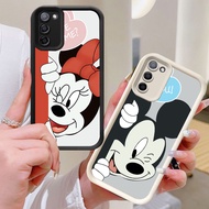 BI33 Mickey Mouse Casing for Samsung M02S M02 F02S A02 A03 Core A02S A03S White Black
