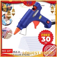 Hot Glue Gun / Gun Gam Panas / FREE 30PCS GG223-A / HLE21/ HLE20