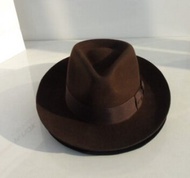 【 Cw】ขนสัตว์ Fedora หมวก U Ni รู้สึก Fedoras หมวกผู้ใหญ่แฟชั่นสักหลาดหมวกยอดนิยม H Eadwear ขนสัตว์ Fedora สักหลาดหมวกหมวกของมนุษย์ B-8130 1