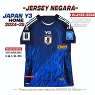 JAPAN HOME Y3 PI JAPANESE FOOTBALL JERSEY Y3 HOME 2024 2025 PLAYER ISSUE JERSEY JAPAN Y3 HOME 24 25 