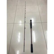 TOPSEA JIGMAX v2 6kaki pe1-3 pe2-4 solid carbon bc/spinning
