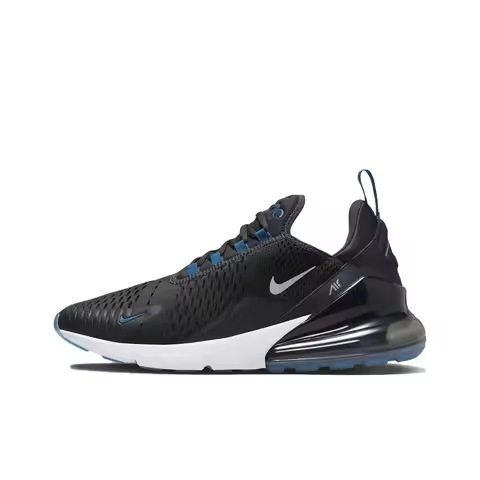 Nike Air Max 270 Running Shoes Men's Low Top Black FV0380-001