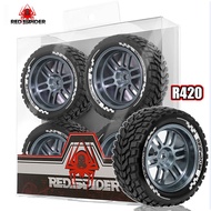 75mm RC Rally Car Tire for Rlaarlo 1/10 Unlimited 94118 HNR H9804 Tires RC Car Metal Upgrade OP Acce