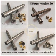 1pcs mushroom rivet hammer tool mushroom rivet hammer installation tool/