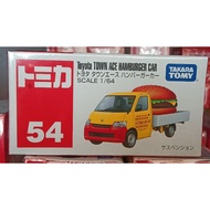 Tomica No. 54 Toyota Town Ace Hamburger Car