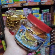 Chocolate Coin Map Shape Gold Bar 1 Jar 290gram