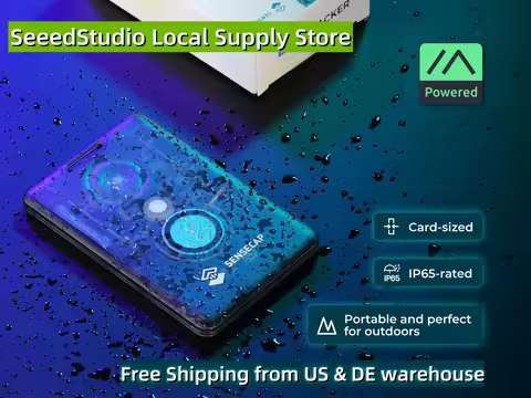 SenseCAP Card Tracker T1000-E for Meshtastic, 868MHz 915 MHz, Nordic nRF52840,Mediatek AG3335 GPS mo