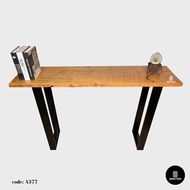 A377. Chengal Emas Solid Wood Bar Table / Console Table