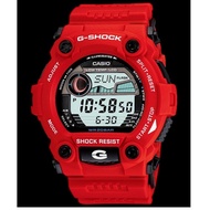 Casio G-Shock Mens Watch G-7900A-4 Rescue Digital Sport Red Resin Watch Gift for Men/Boyfriend - int