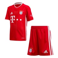 Bayern Munchen Kid Home Season 20/21 AEROREADY Fans Issue Jersey and Shorts