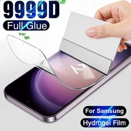 Samsung Galaxy S23 Ultra S22 S21 S20 S10 S8 S9 Plus Note 10 20 Full Coverage Hydrogel Film Screen Protector Film