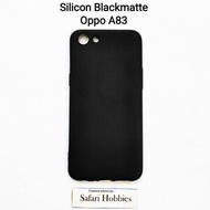 Oppo A83 Silicon Blackmatte Phone Case