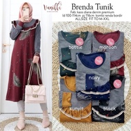 Brenda Tunik - Tunik Denim Diana Premium Ld100+ / R.23 - 275-6106 .