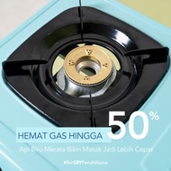 ZANKYWI MART SOLUSI HEMAT KOMPOR GAS SRY 2 TUNGKU PASTEL | KOMPOR TEFLON | KOMPOR 2 TUNGKU | KOMPOR 