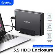 ORICO 3.5'' HDD Case SATA To USB 3.0 Adapter External Hard Drive Enclosure For 2.5\" 3.5\" SSD Disk HDD Case For PC