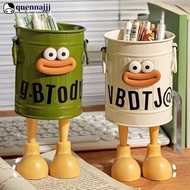 QUENNA Cartoon Pen Pencil Holder Pen Container Simple Desk Storage Organizer Cute Stationery Organiz