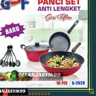 TEFLON SERIES NON-STICK PAN SET GSF 4PCS TEFLON SERIES PAN SET GSF G-2429 GSF 2429/ - GSF2429 GSF 25