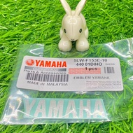 YAMAHA STICKER EMBLEM MUDGUARD DEPAN FRONT FENDER YAMAHA HONG LEONG - 5LW-F153E-10