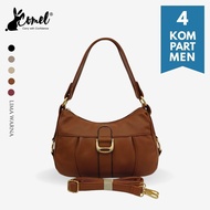 COMEL FASHION HARPER HAND BAG WITH LONG STRIP 1658