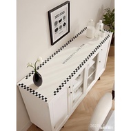 🚓Sideboard Cabinet Table Mat Sense TV Cabinet Tablecloth Strip Table Pad Mat Shoe Cabinet Liner Console Tables Mat