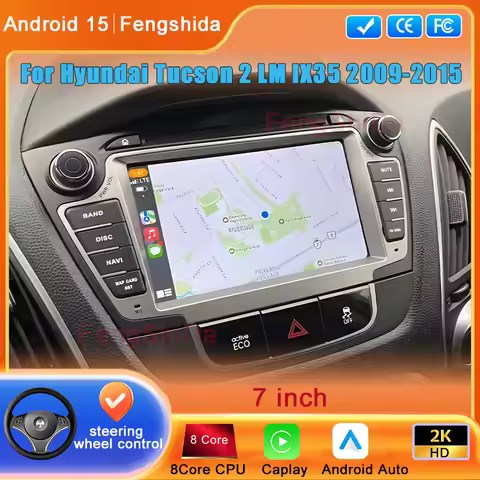 Android For Hyundai Tucson 2 LM IX35 2009-2015 Car Auto Radio Carplay Multimedia Video Player Stereo