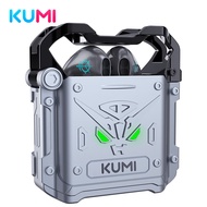 KUMI Mech X3 锖色 真无线蓝牙耳机半入耳式硬核机甲潮玩送生日礼物跑步运动音乐游戏电竞低延迟通话降噪