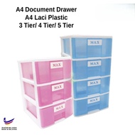 A4 Paper Drawer | Tier 3 & Tier 4 & Tier 5 |  Stationery | Plastic Drawer | Document Drawer | Laci K